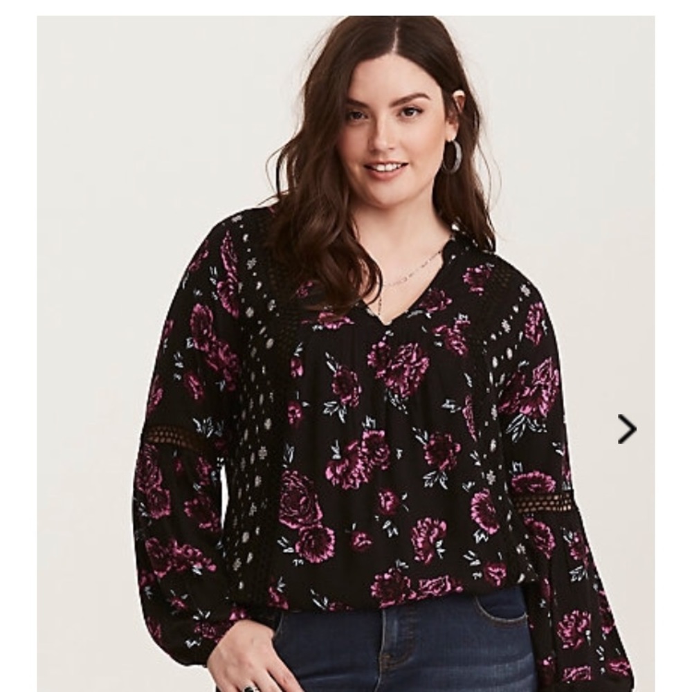 Torrid size 2 blouse